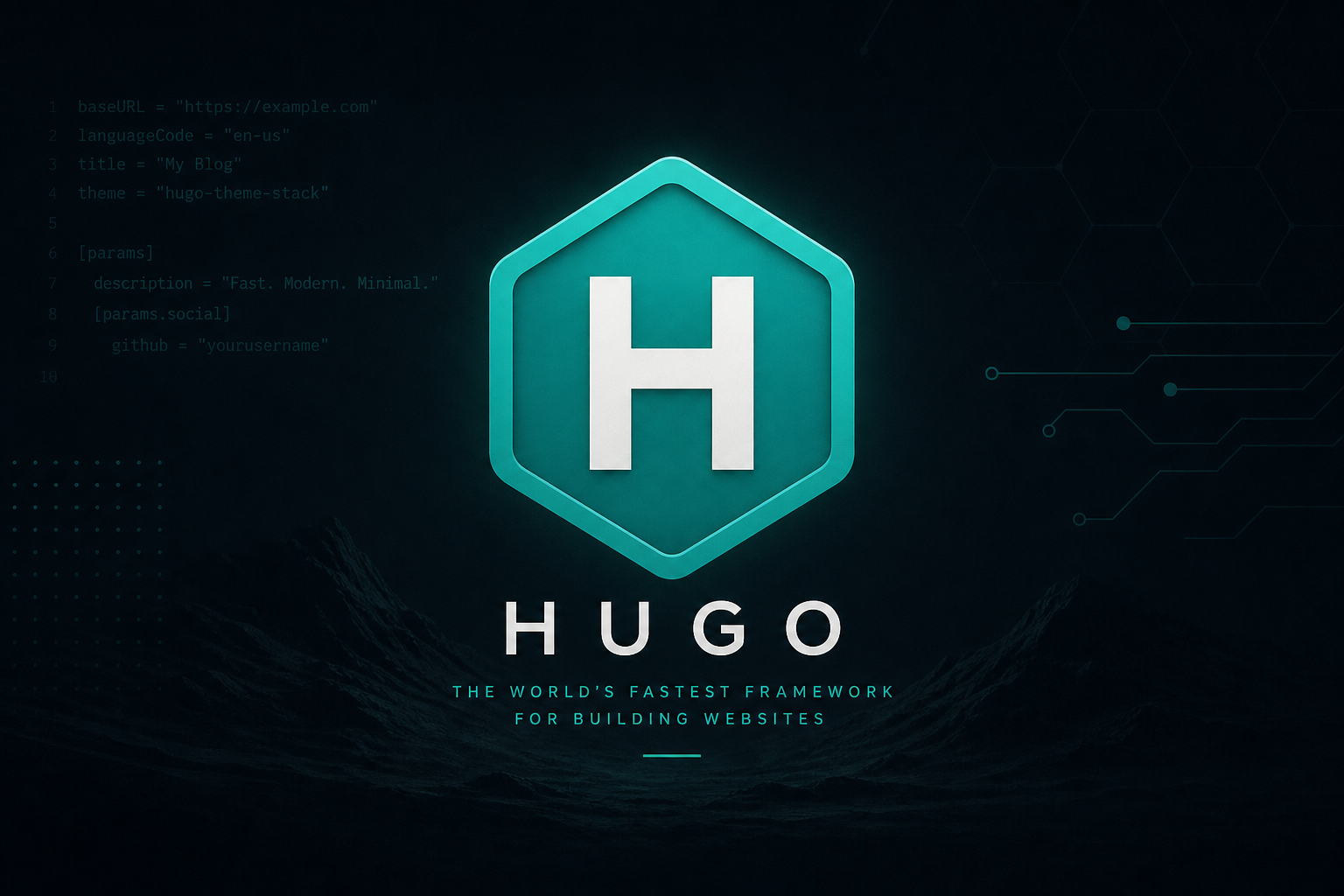 Hugo static site generator guide